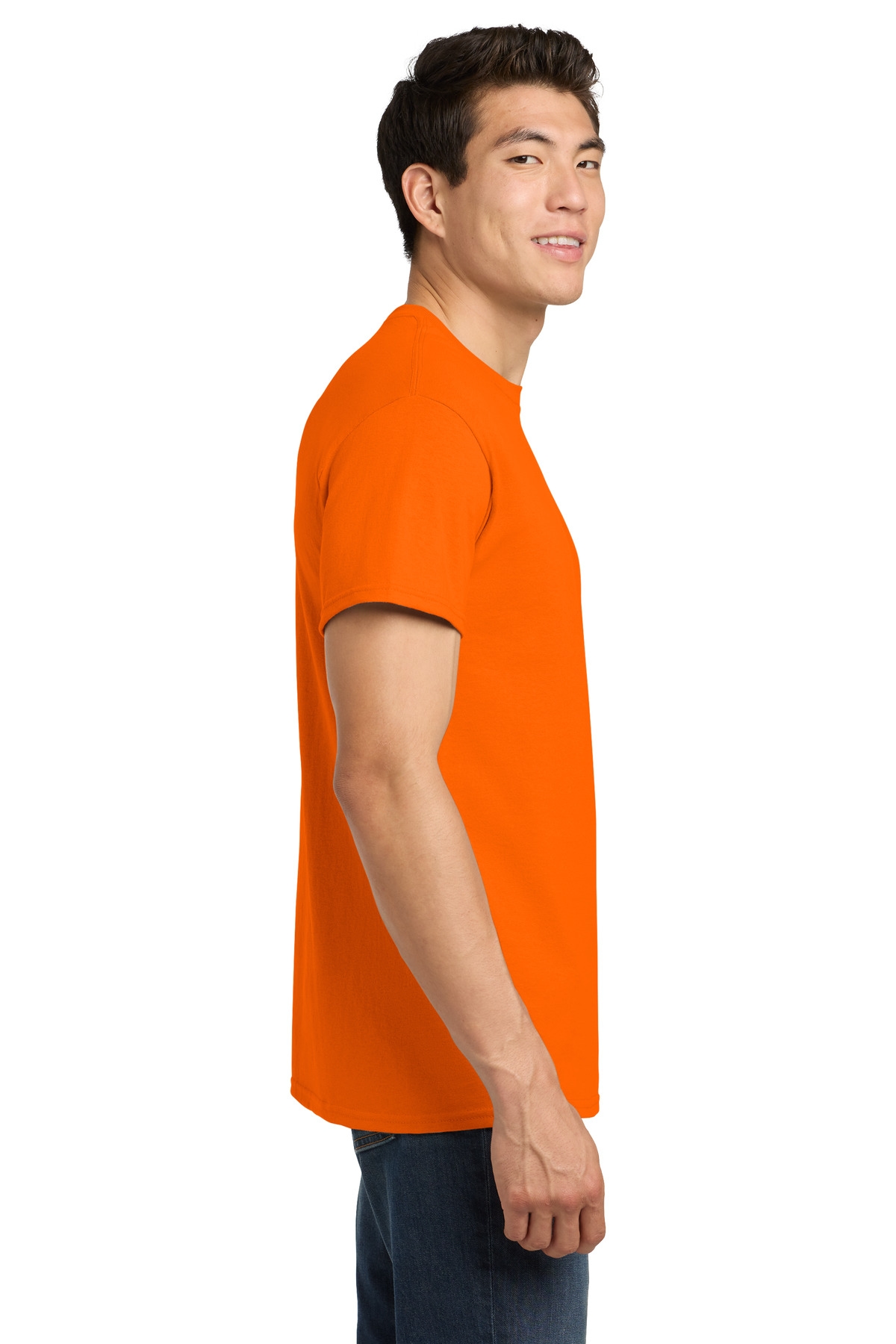 Gildan - Heavy Cotton 100% Cotton T-Shirt. 5000 - S Orange - Custom