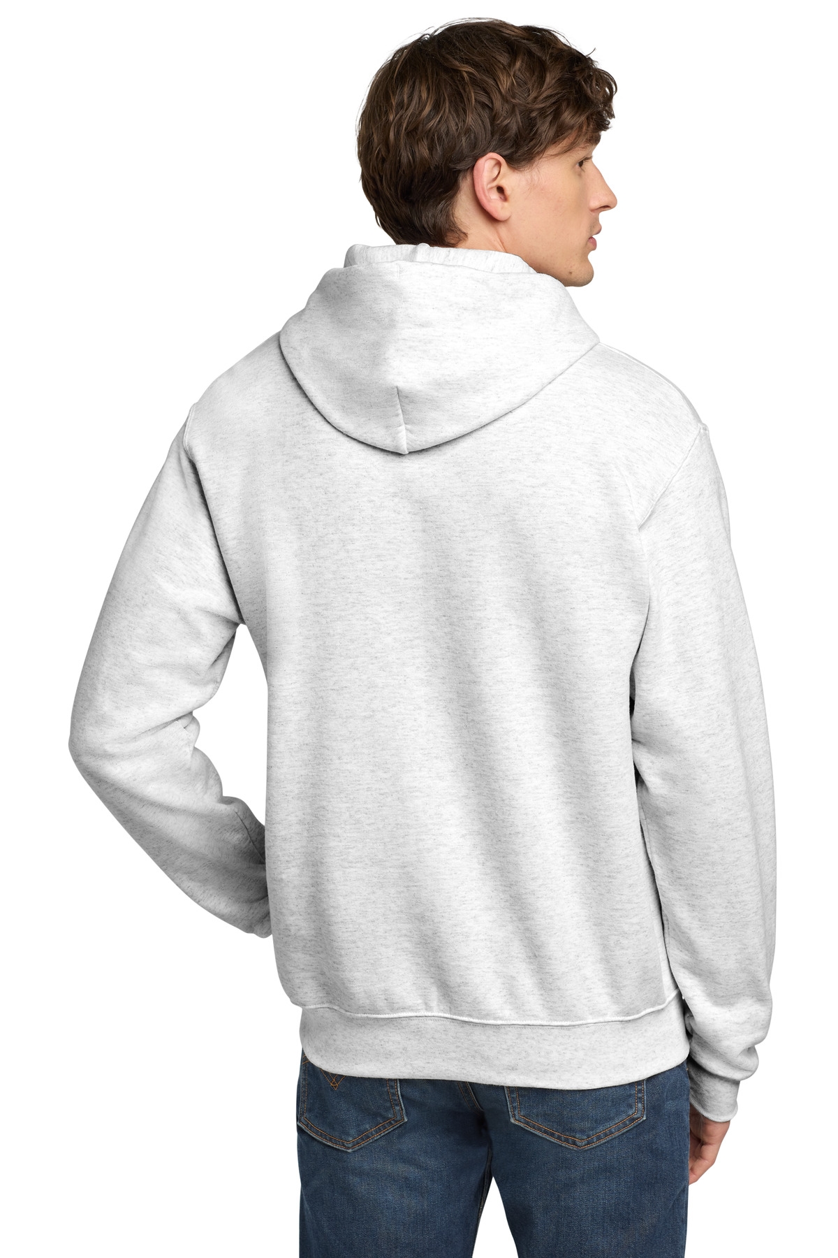Champion Powerblend Pullover Hoodie. S700 - SilverGrey - Custom