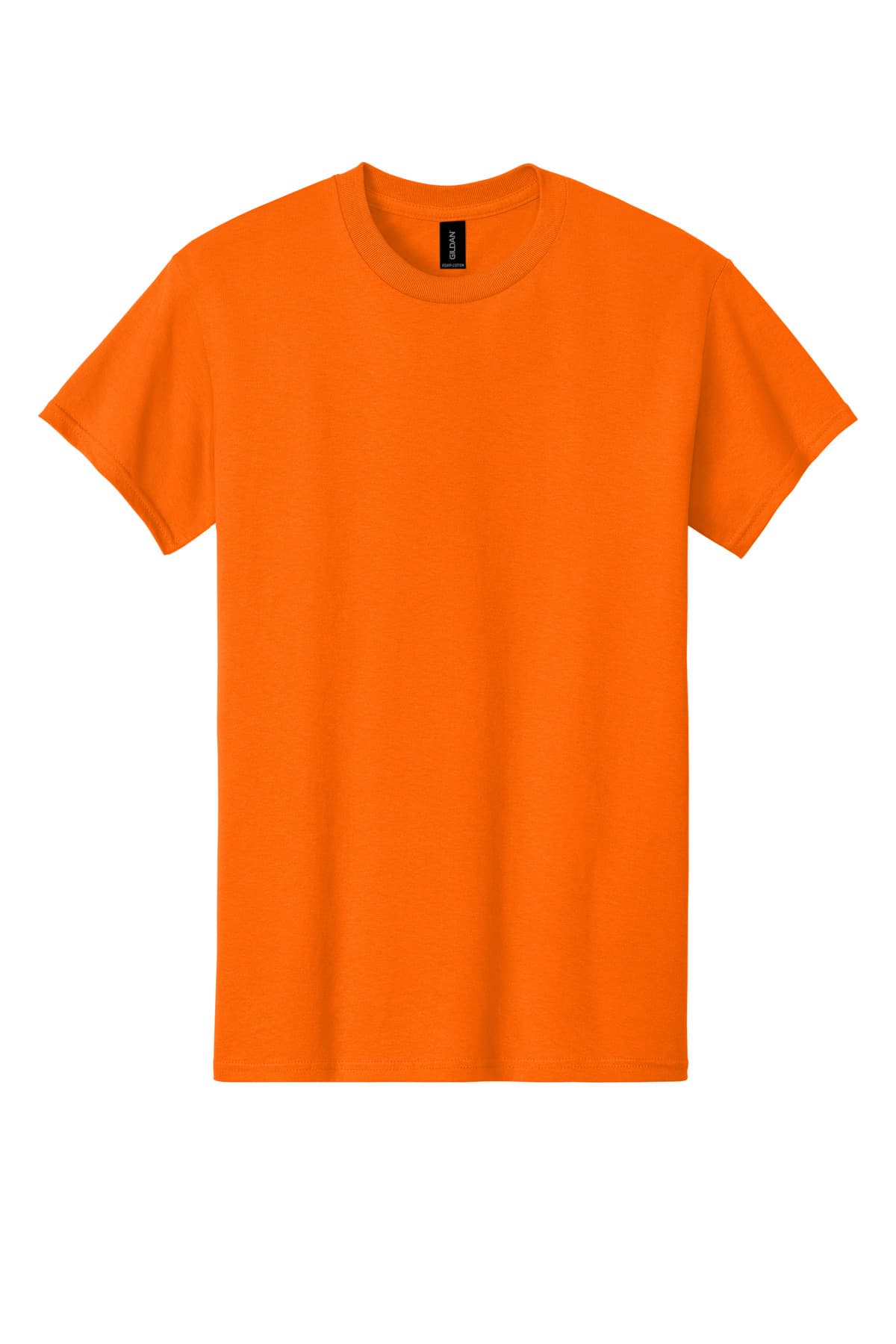 Gildan - Heavy Cotton 100% Cotton T-Shirt. 5000 - S Orange - Front