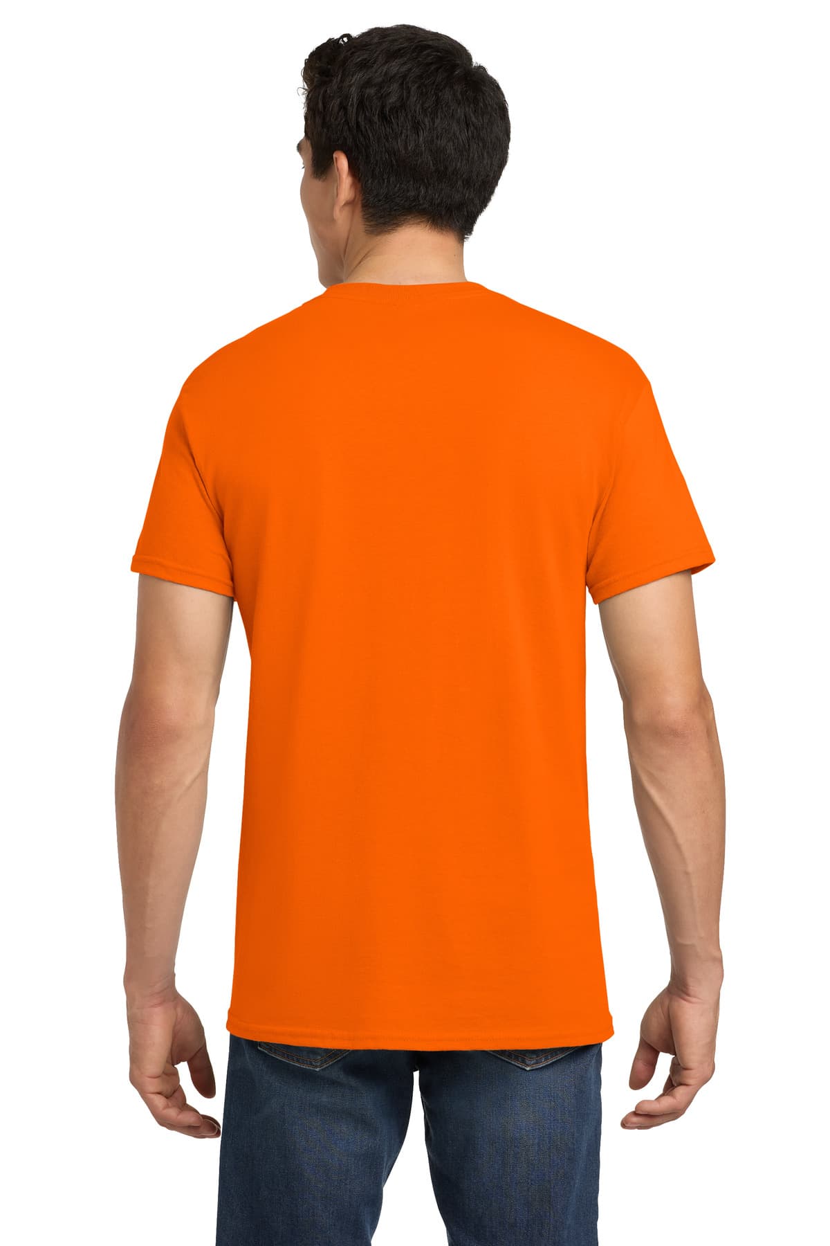 Gildan - Heavy Cotton 100% Cotton T-Shirt. 5000 - S Orange - Custom