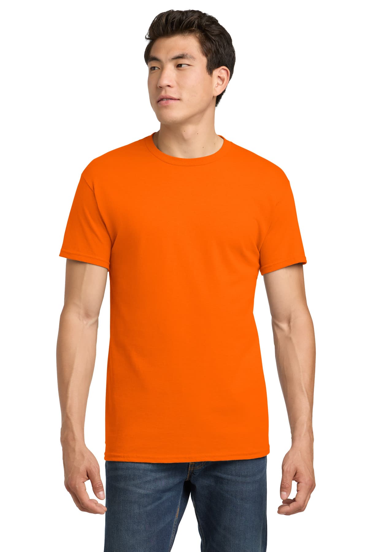 Gildan - Heavy Cotton 100% Cotton T-Shirt. 5000 - S Orange - High