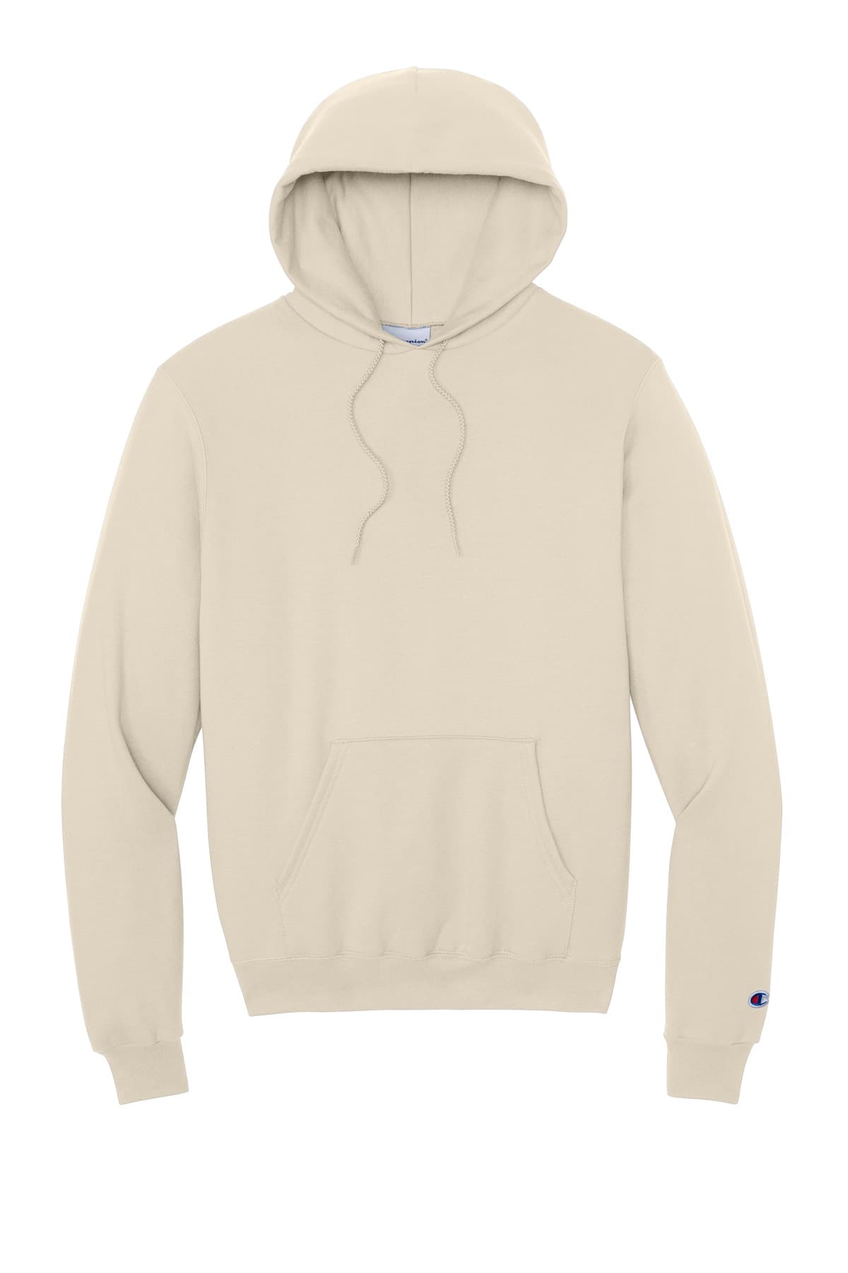 Champion Powerblend Pullover Hoodie. S700 - Sand - Front