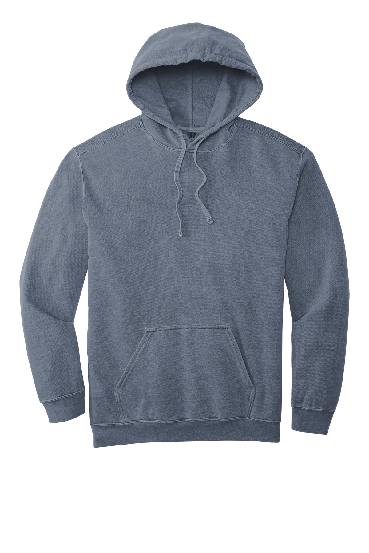 COMFORT COLORS Ring Spun Hooded Sweatshirt. 1567 - Blue Jean - Front