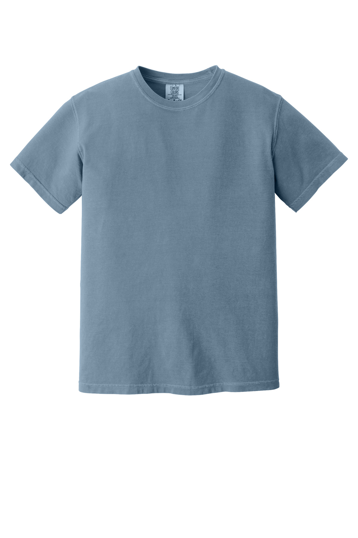 COMFORT COLORS Heavyweight Ring Spun Tee. 1717 - Blue Jean - Front