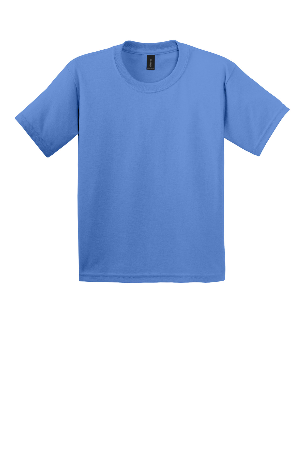 Gildan - Youth Ultra Cotton 100% US Cotton T-Shirt. 2000B - Carolina Blue - Front