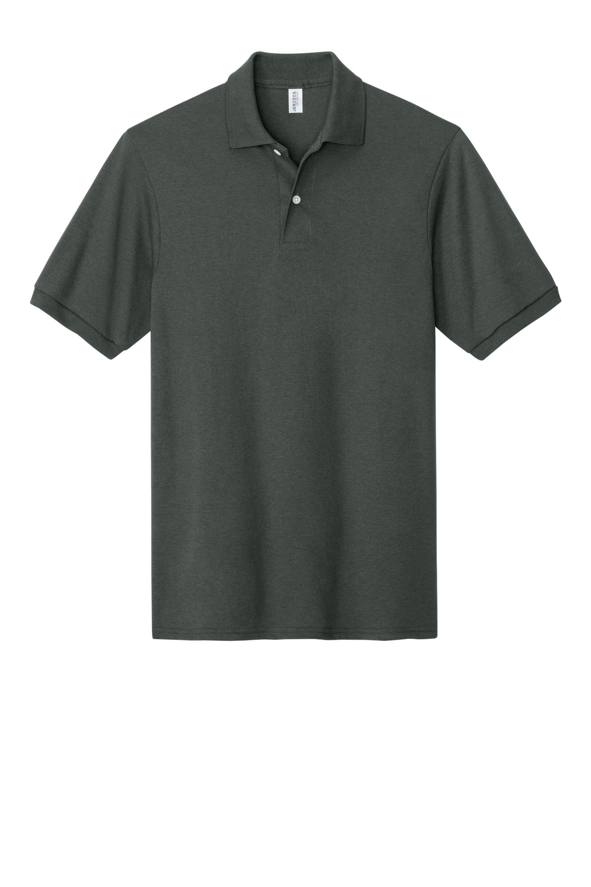 Jerzees Dri-Power Sport Shirt. 437M - CharGrey - Front