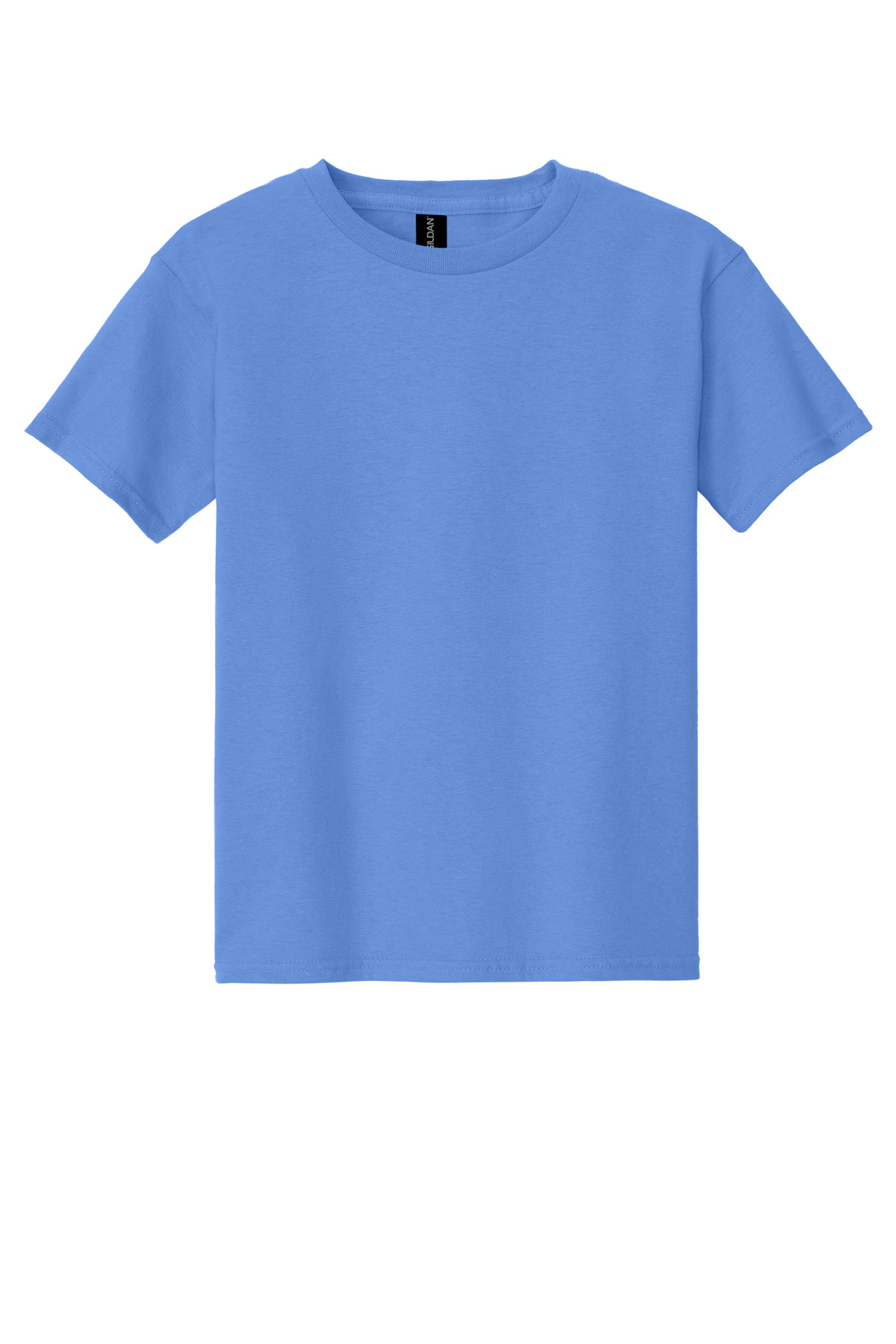 Gildan - Youth Heavy Cotton 100% Cotton T-Shirt. 5000B - Carolina Blue - Front