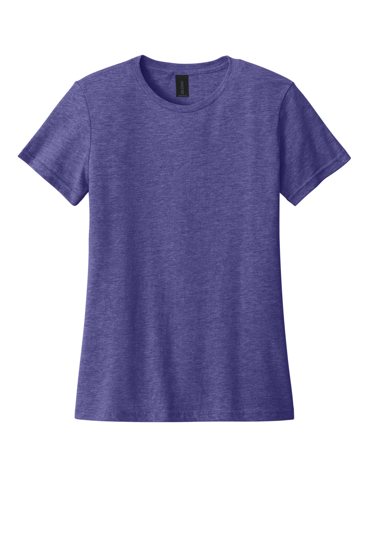 Gildan Softstyle Women's T-Shirt. 64000L - Hthr Purple - Front