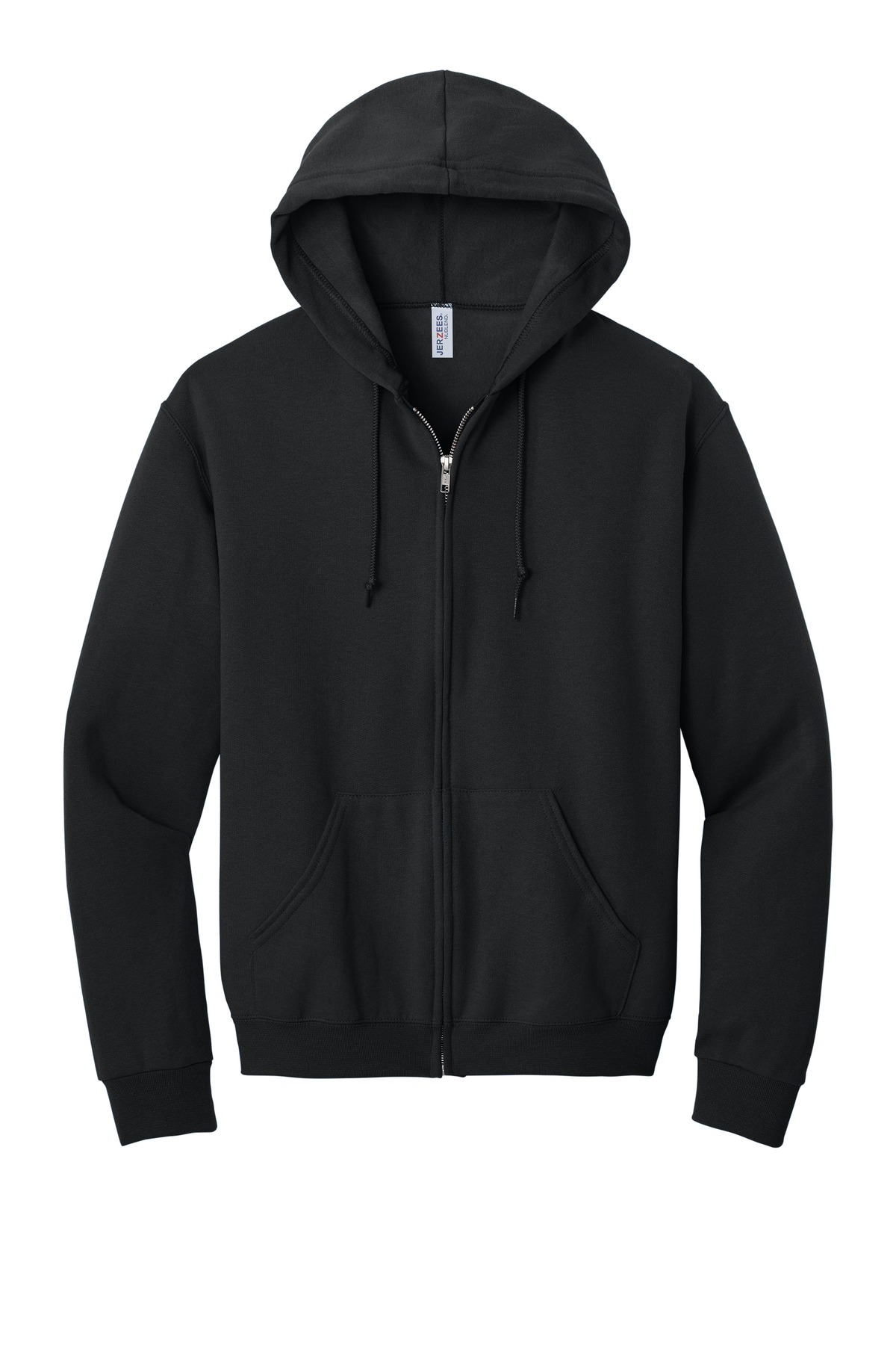 Jerzees - NuBlend Full-Zip Hooded Sweatshirt. 993M - Black - Front