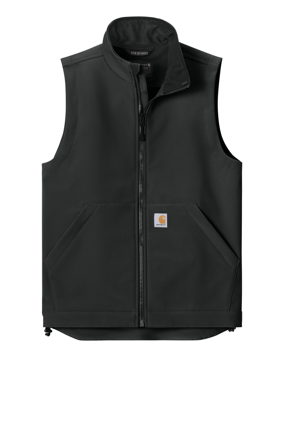 Carhartt Rain Defender Soft Shell Vest CT106439 - Black - Front