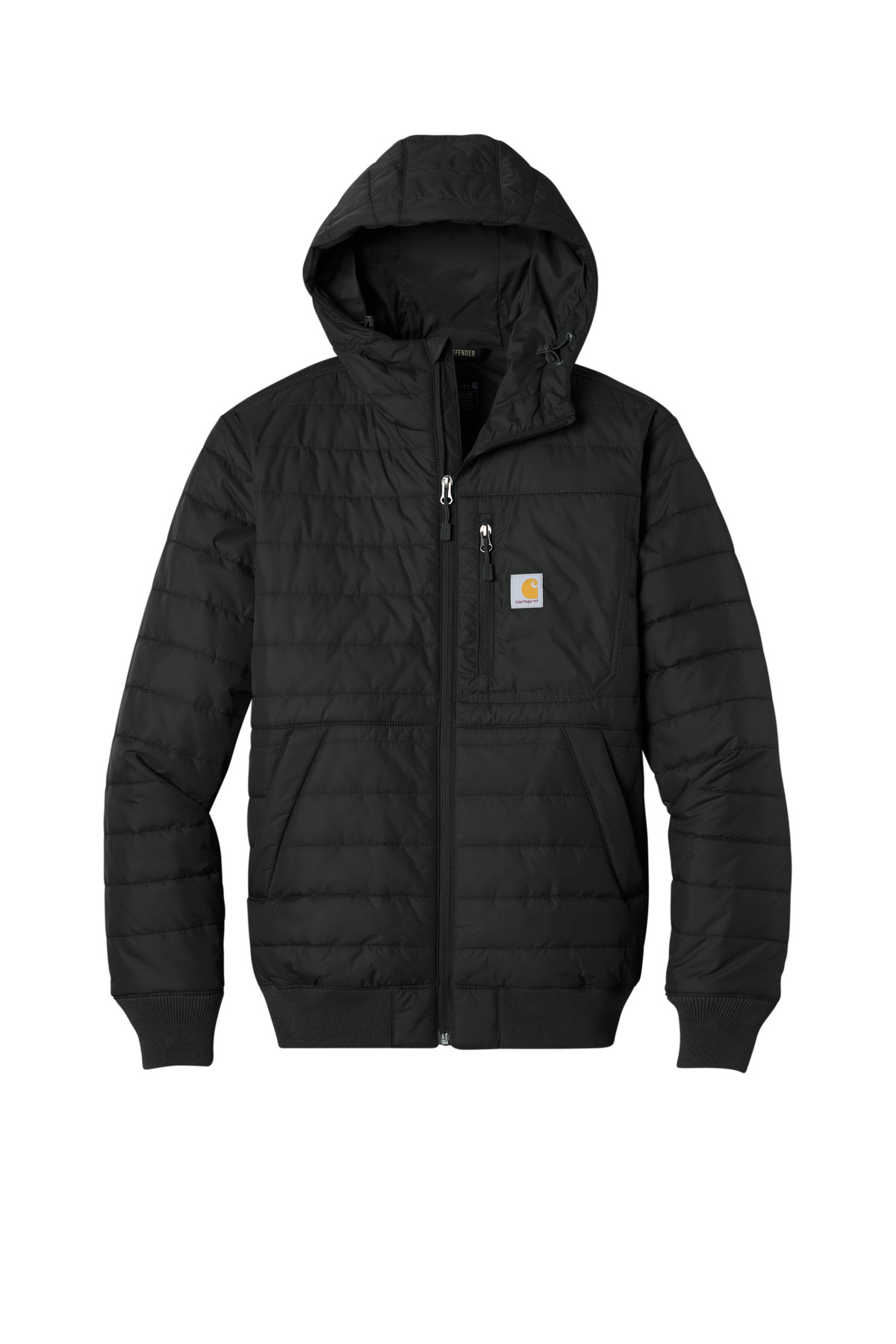 Carhartt Gilliam Insulated Hooded Jacket CT106543 - Black - Front