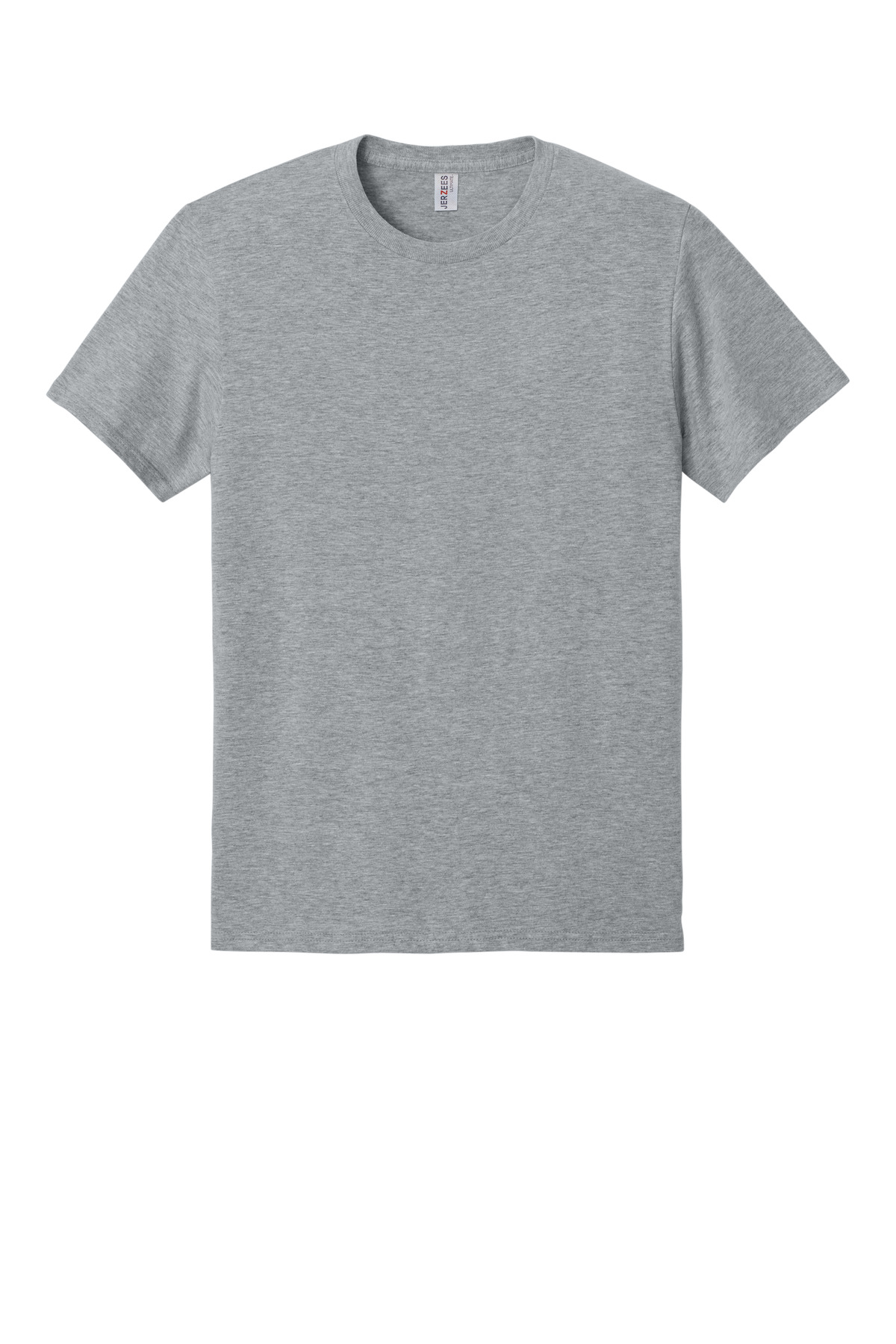 Jerzees Ultimate Unisex Ring Spun T-Shirt IC46M - AthlHthr - Front