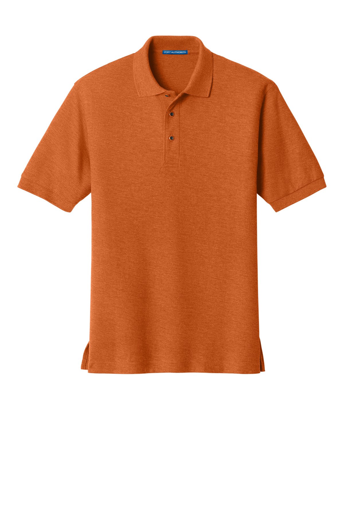 Port Authority Silk Touch Polo K500 - Texas Orange - Front