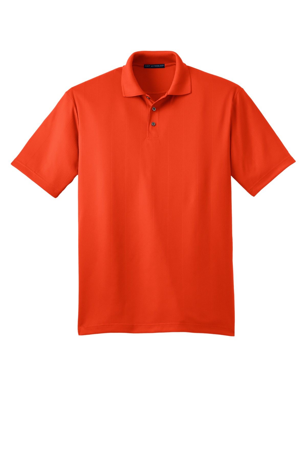Port Authority Performance Fine Jacquard Polo. K528 - Autumn Orange - Front