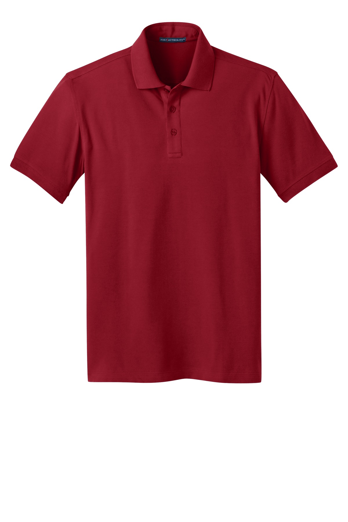 Port Authority Stretch Pique Polo. K555 - Chili Red - Front