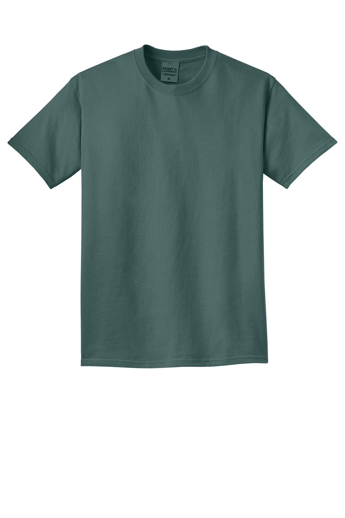 Port &amp; Co Beach Wash Garment-Dyed Tee. PC099 - NordicGrn - Front