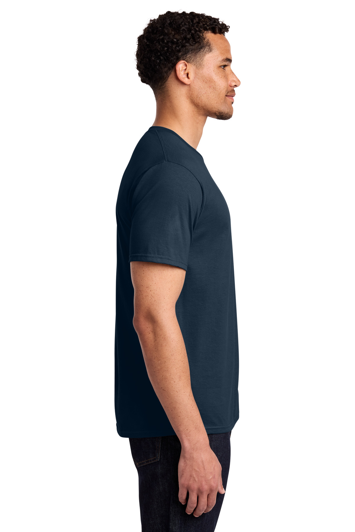 Port &amp; Co Fan Favorite Tee. PC450 - Deep Navy - Custom