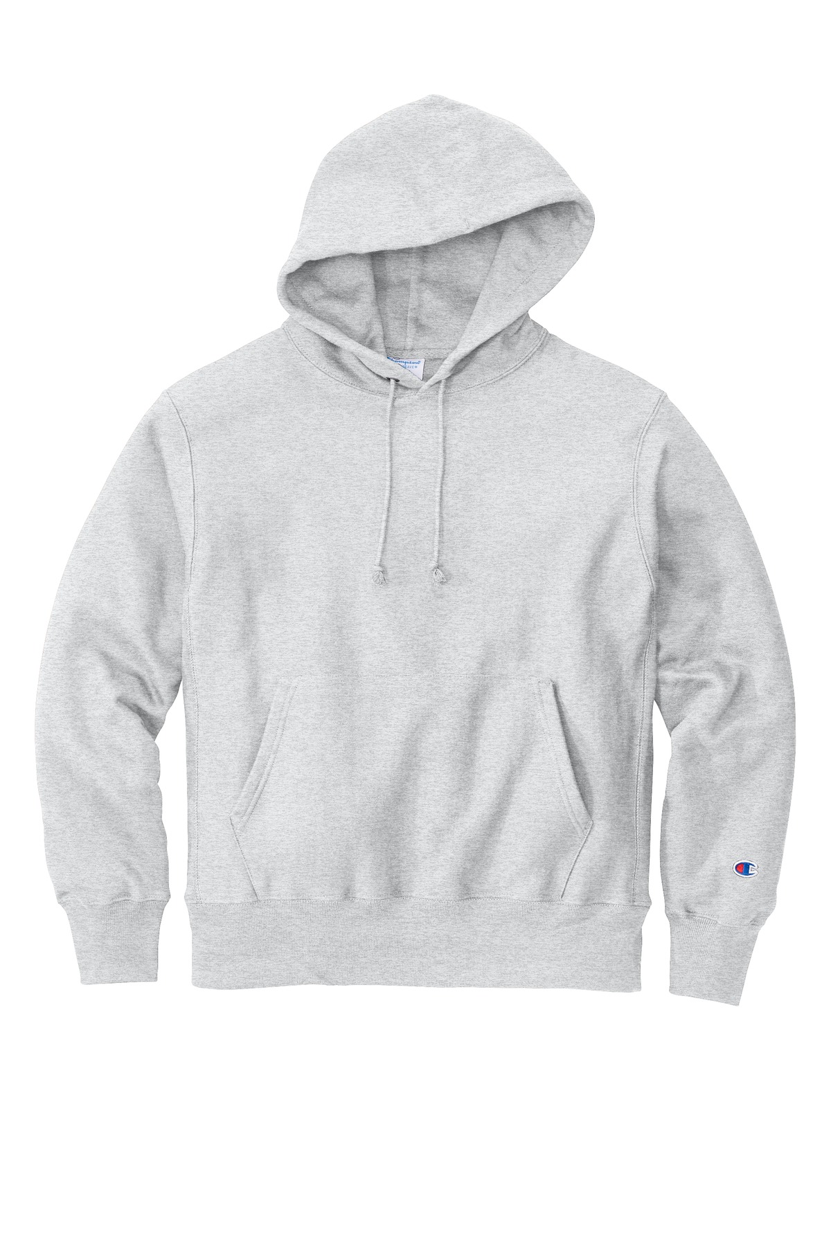 Champion Reverse Weave Hooded Sweatshirt S101 - Ash - Front