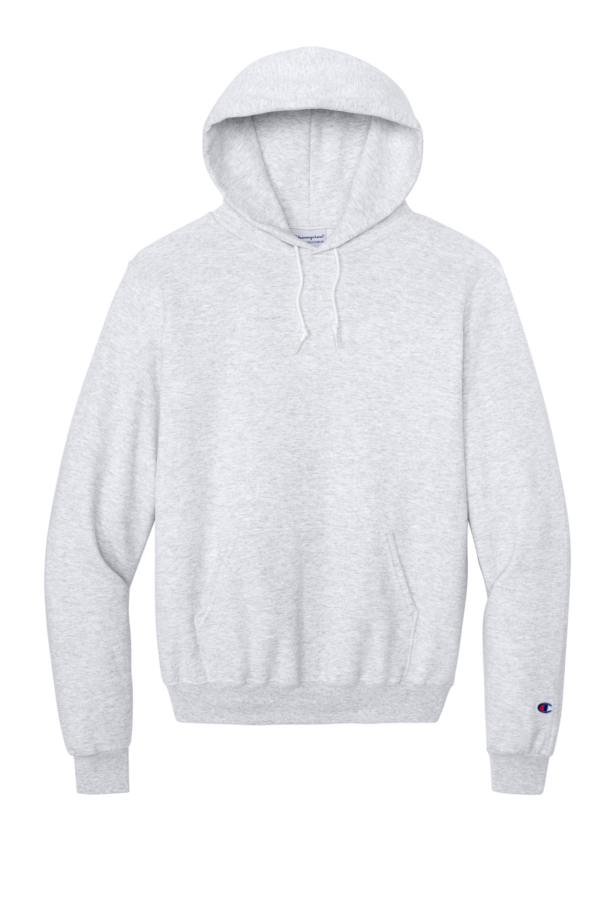 Champion Powerblend Pullover Hoodie. S700 - SilverGrey - Front