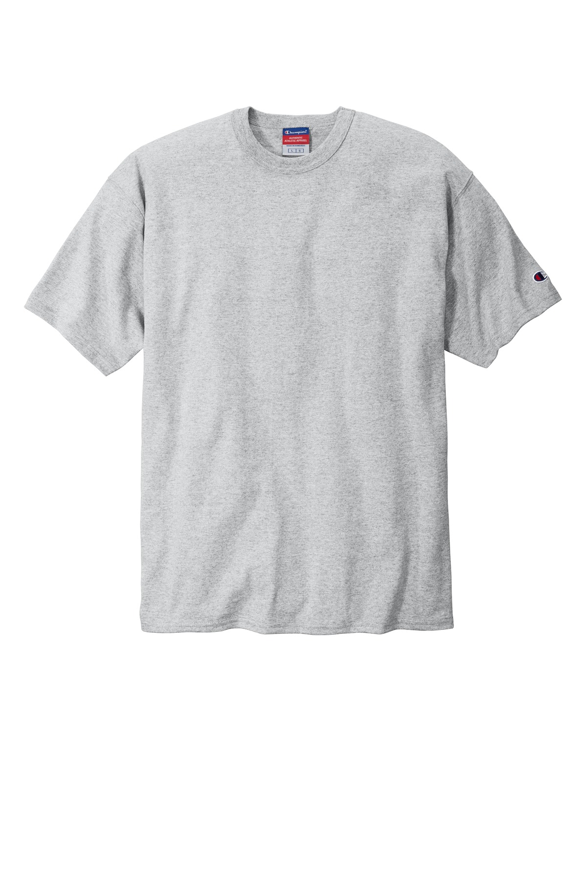 Champion Heritage 7-Oz. Jersey Tee T105 - Ash - Front